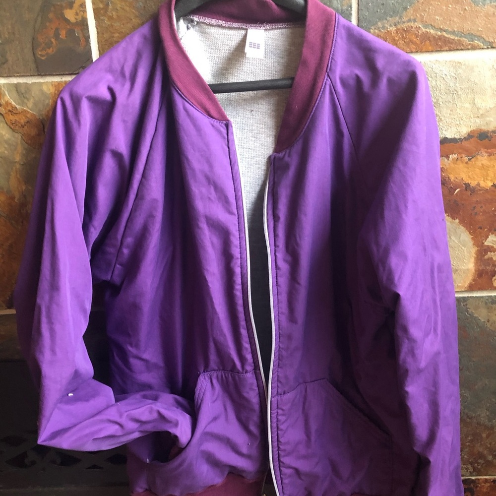 Sz m American apparel varsity jacket
